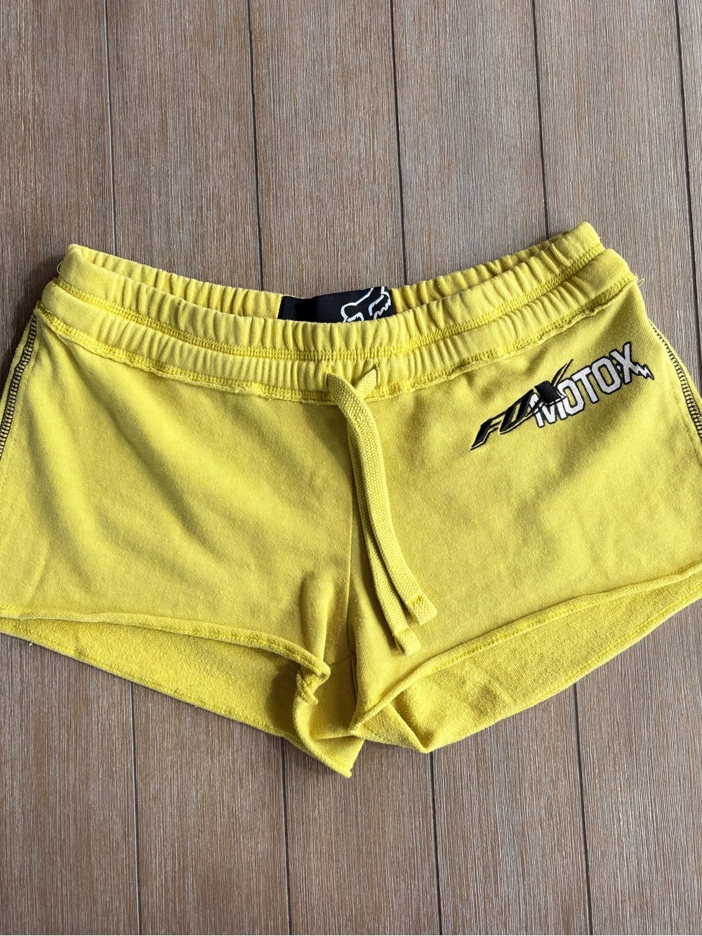 🌸Fox Racing Bright Yellow Women's Athletic Lounge Shorts🌸